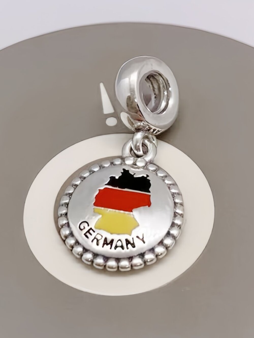 Pandora GERMAN Flag Exclusive Dangle Charm Pendant /Exclusive Enamel Dangle